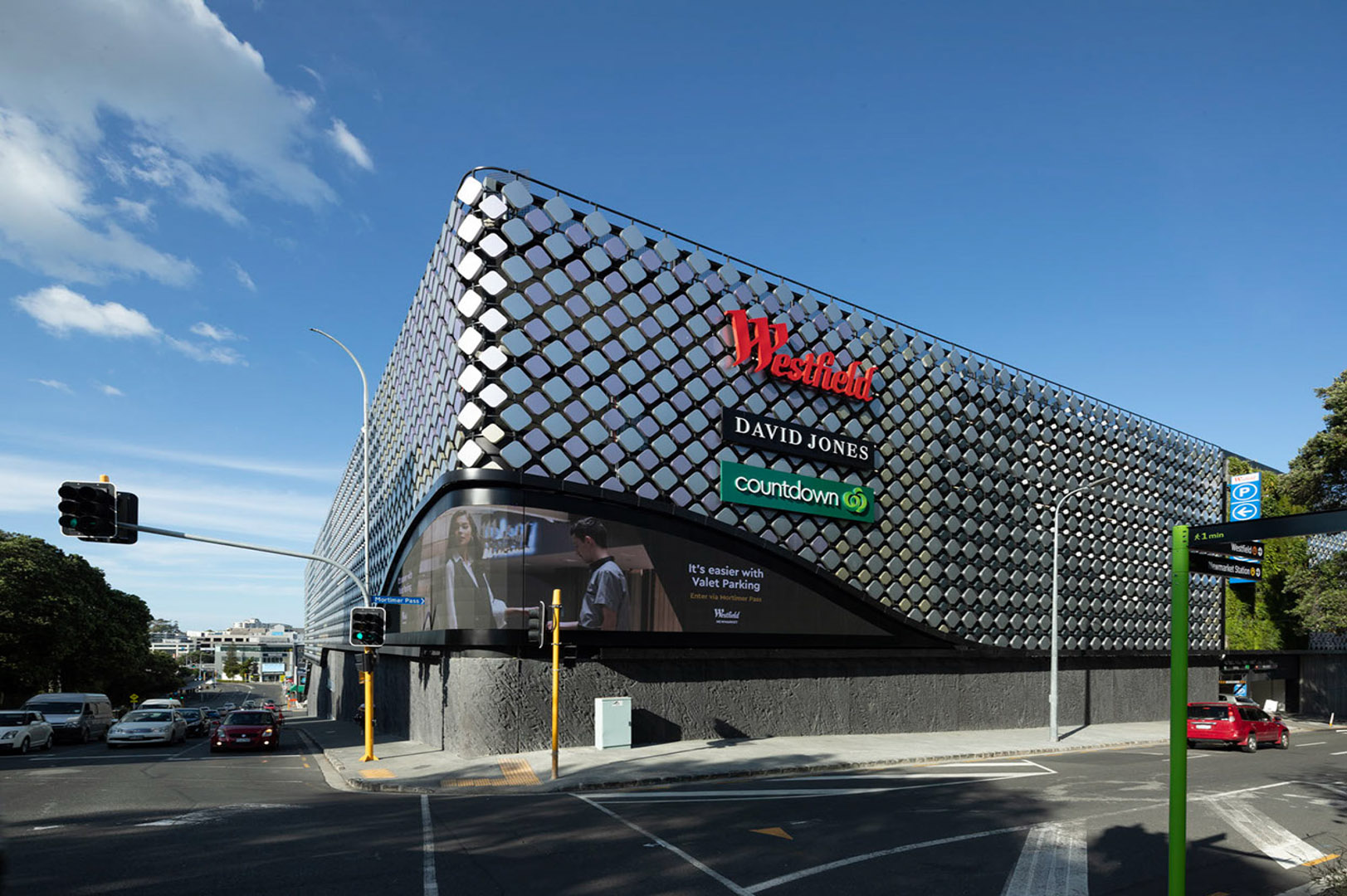 Westfield Facade: Newmarket, Auckland NZ