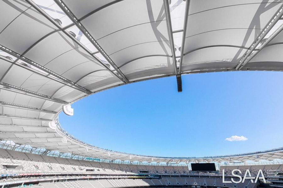 New Perth Optus Stadium Tensile Membrane Roof (2018)